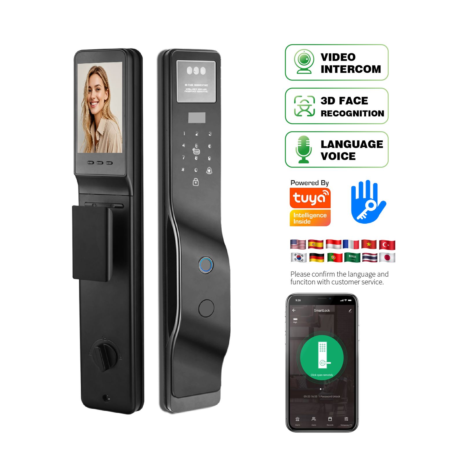 DESF12 3D Automatic Intelligent Lock